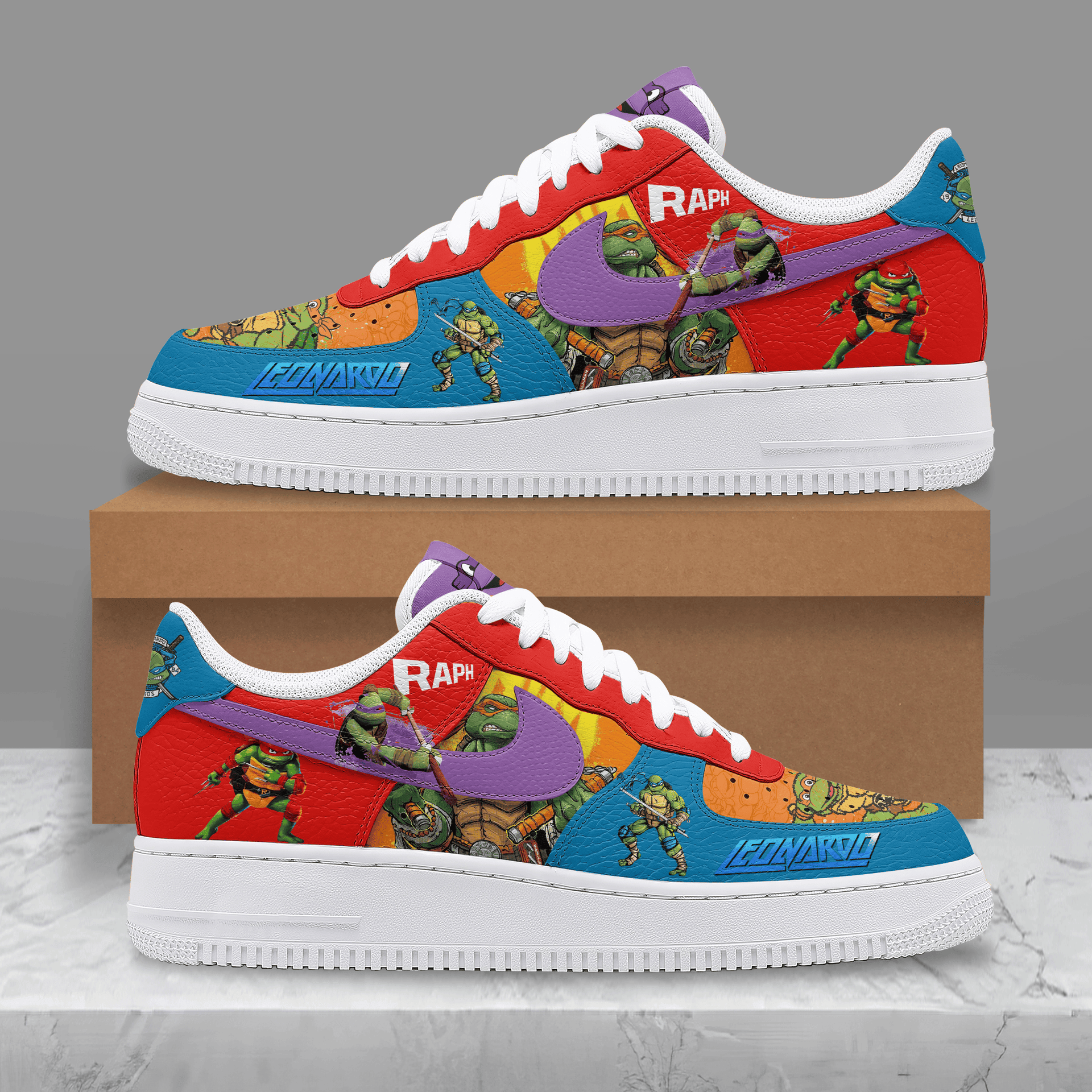 "Teenage Mutant Ninja Turtles" New 2025 Air Force 1 Sneakers "Teenage Mutant Ninja Turtles" New 2025 Air Force 1 Sneakers
