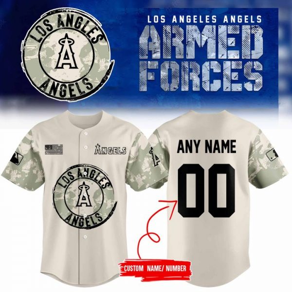 Los Angeles Angels 2025 Armed Forces Jersey