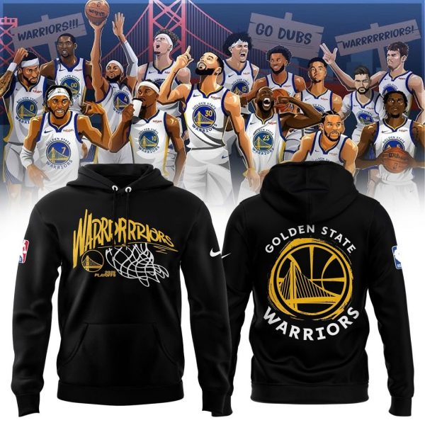 Golden State Warriors Nba 2025 Playoffs Hoodie