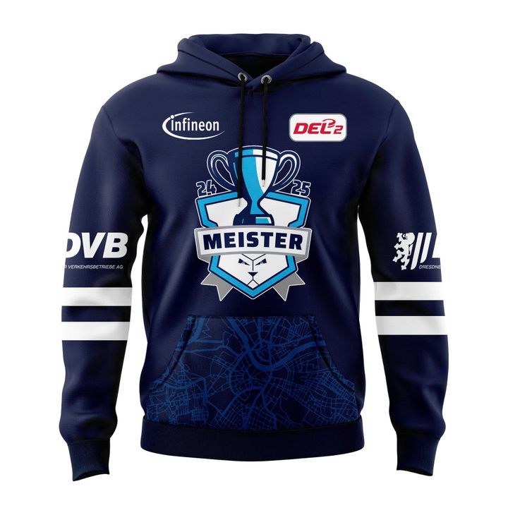 Dresdner Eislowen DEL2-Meistertitel Special Hoodie Dresdner Eislowen DEL2-Meistertitel Special Hoodie