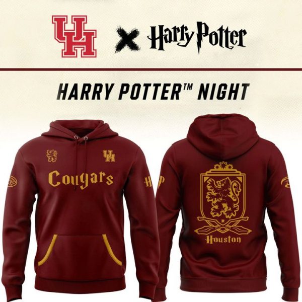 Special 2025 Harry Potter Houston Cougars Hoodie
