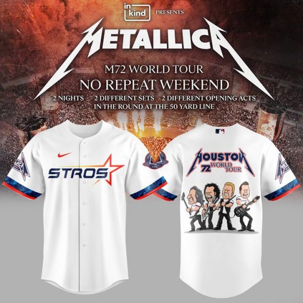 Limited Edition Houston Astros M72 World Tour 2025 Jersey