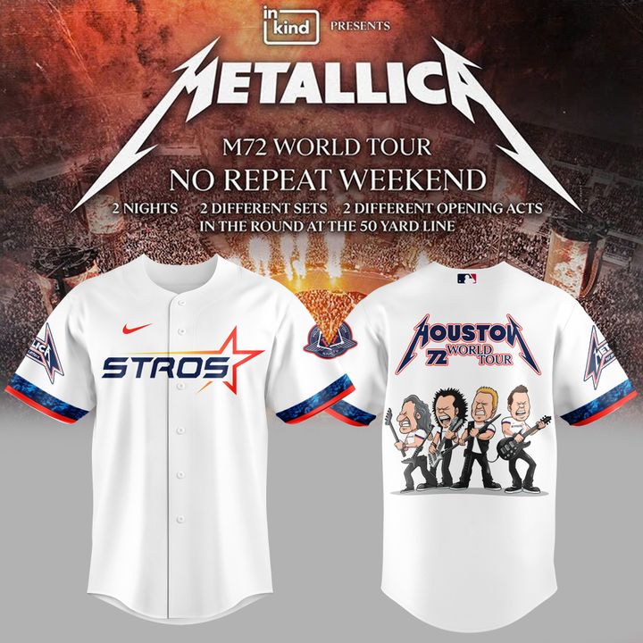 Limited Edition Houston Astros M72 World Tour 2025 Jersey Limited Edition Houston Astros M72 World Tour 2025 Jersey