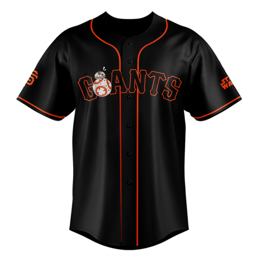 San Francisco Giants New Star Wars 2025 Baseball Jersey