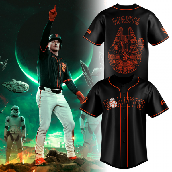 San Francisco Giants New Star Wars 2025 Baseball Jersey