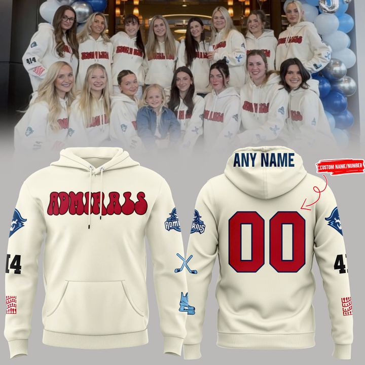 Limited Editions Milwaukee Admirals 2025 Hoodie Limited Editions Milwaukee Admirals 2025 Hoodie
