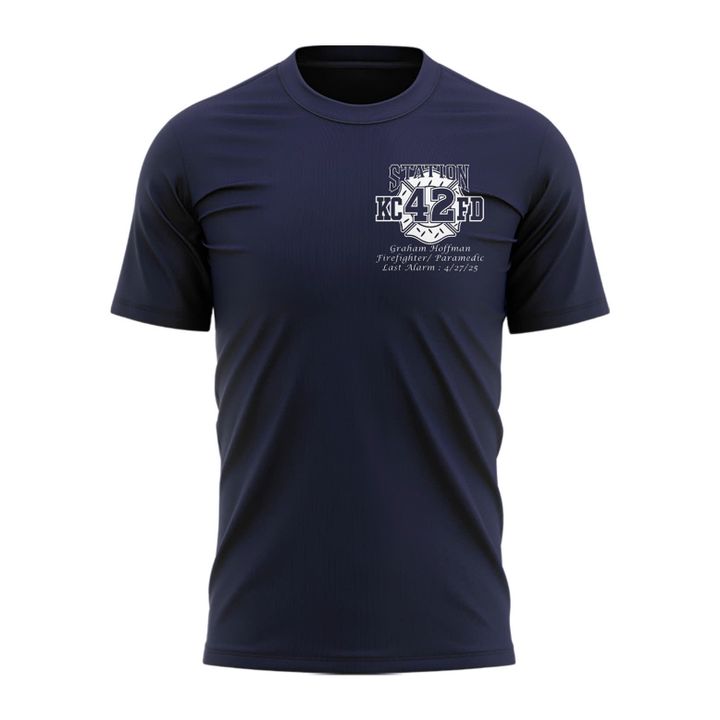 Kansas City Royals X KCFD Station 42 Tee Kansas City Royals X KCFD Station 42 Tee