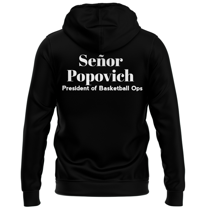 San Antonio Spurs "I’M NO LONGER COACH. I’M EL JEFE!" Hoodie San Antonio Spurs "I’M NO LONGER COACH. I’M EL JEFE!" Hoodie