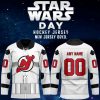 Dallas Stars x 2025 Star Wars Day Special Black Personalized Hockey Jersey