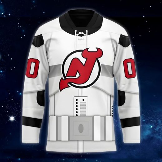 New Jersey Devils x 2025 Star Wars Day Special White Hockey Jersey