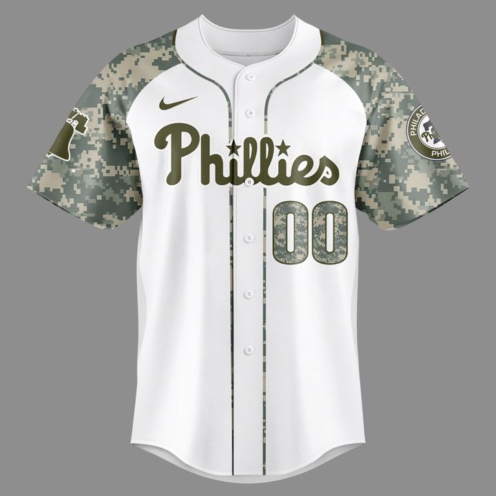 Philadelphia Phillies x 2025 Salute to Service Night Jersey Philadelphia Phillies x 2025 Salute to Service Night Jersey