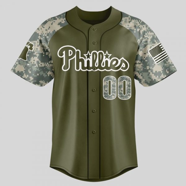 Philadelphia Phillies x 2025 Salute to Service Night Jersey