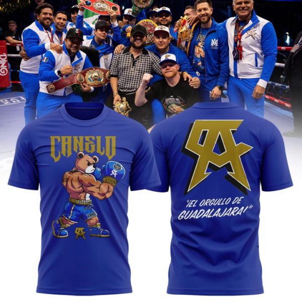 Canelo Alvarez Special Blue Tee