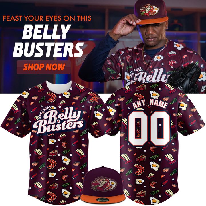 Las Vegas Aviators x Belly Busters Baseball Jersey Las Vegas Aviators x Belly Busters Baseball Jersey