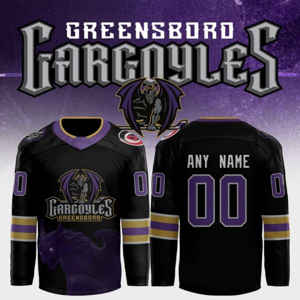 Greensboro Gargoyles 2025 New Edition Hockey Jersey