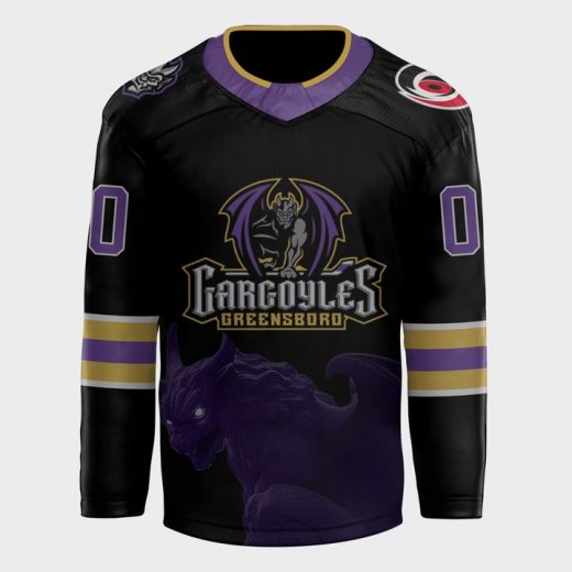 Greensboro Gargoyles 2025 New Edition Hockey Jersey