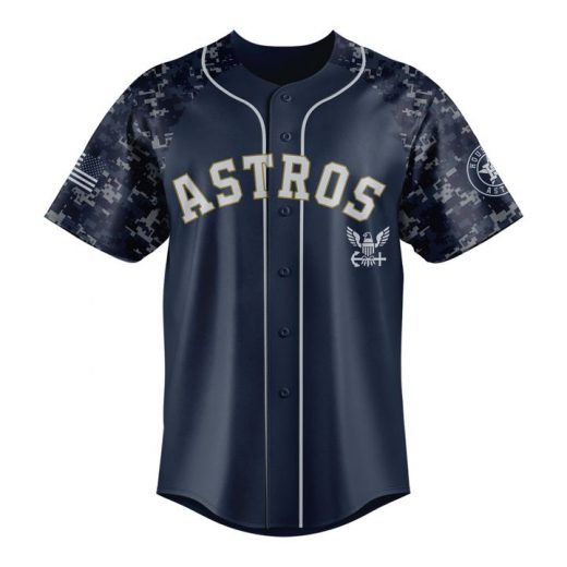 Houston Astros Armed Forces Night 2025 Special Baseball Jersey