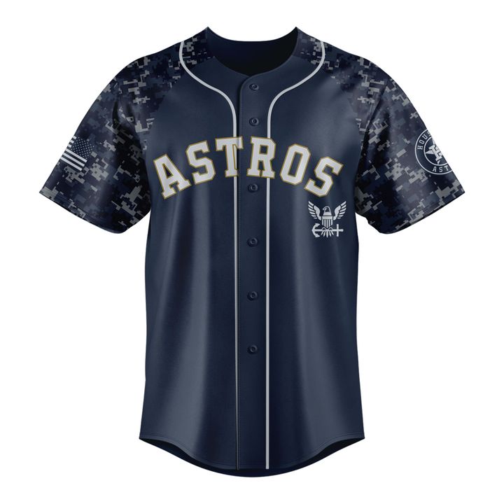 Houston Astros Armed Forces Night 2025 Special Baseball Jersey Houston Astros Armed Forces Night 2025 Special Baseball Jersey