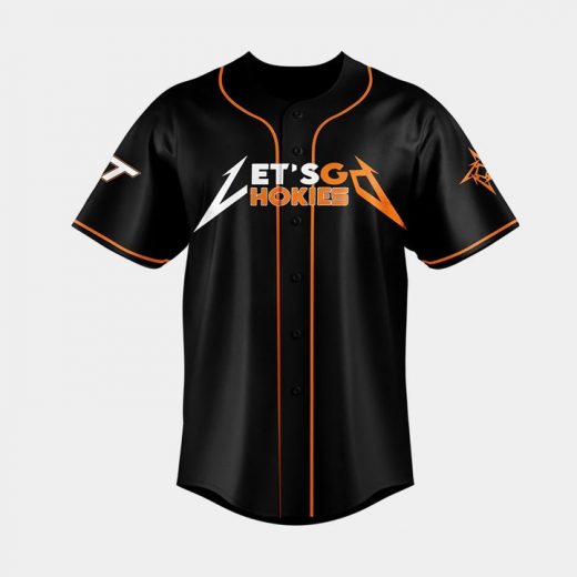Virginia Tech Hokies x Metallica Tour 2025 “Exit Light Enter Night” Special Baseball Jersey