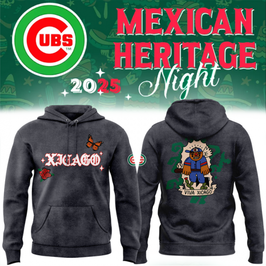 Chicago Cubs Mexican Heritage Night 2025 Special Edition Hoodie