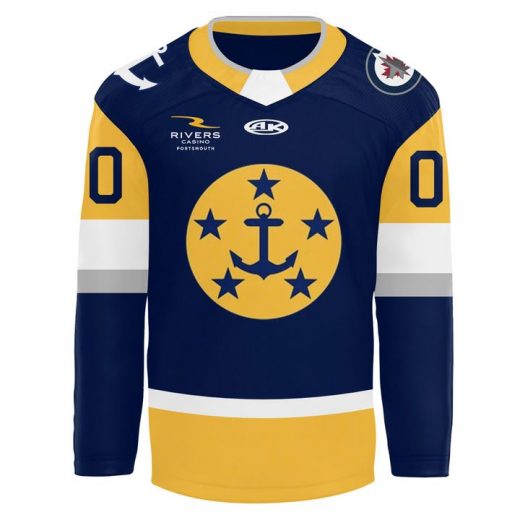 Norfolk Admirals 2025 ECHL Kelly Cup Playoffs Hockey Jersey