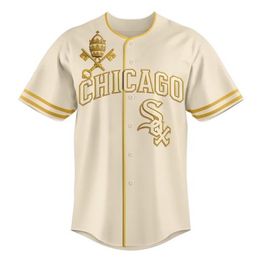 Chicago White Sox Pope Leo XIV Limited Baseball Jersey