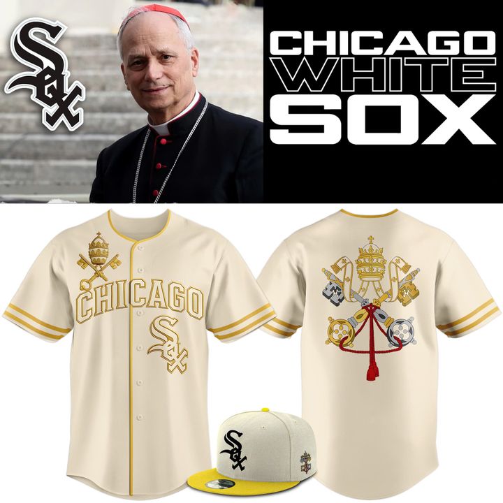 Chicago White Sox x 2025 Vatican City Connect Baseball Jersey Chicago White Sox x 2025 Vatican City Connect Baseball Jersey