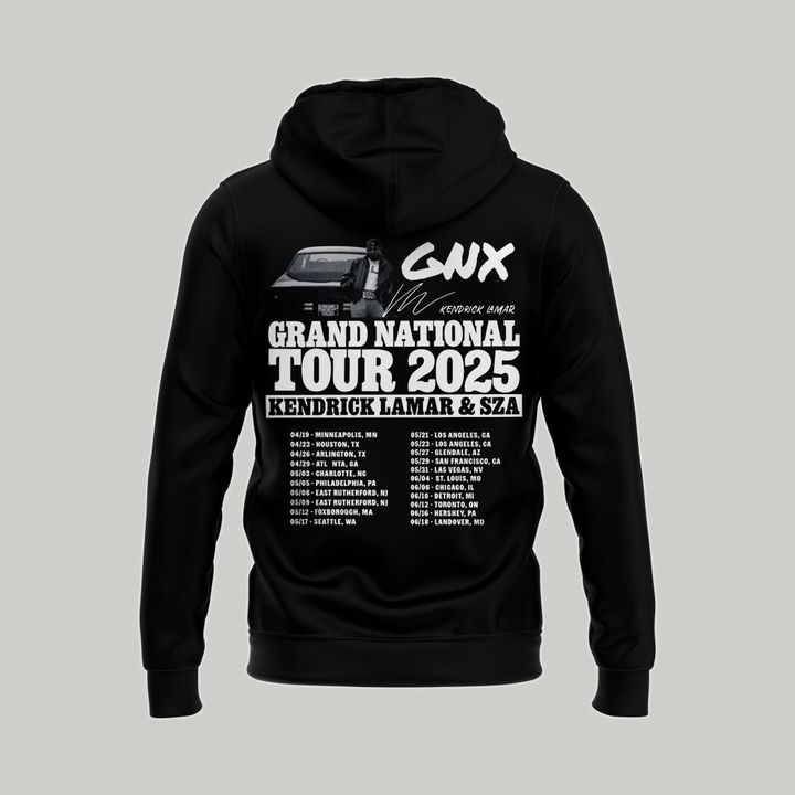 Kendrick Lamar x SZA Grand National Tour 2025 Special Hoodie Kendrick Lamar x SZA Grand National Tour 2025 Special Hoodie