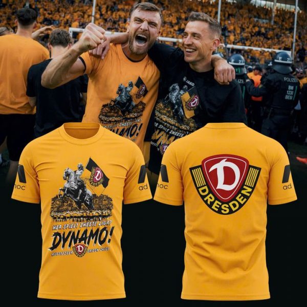 SG Dynamo Dresden Special Yellow Tee