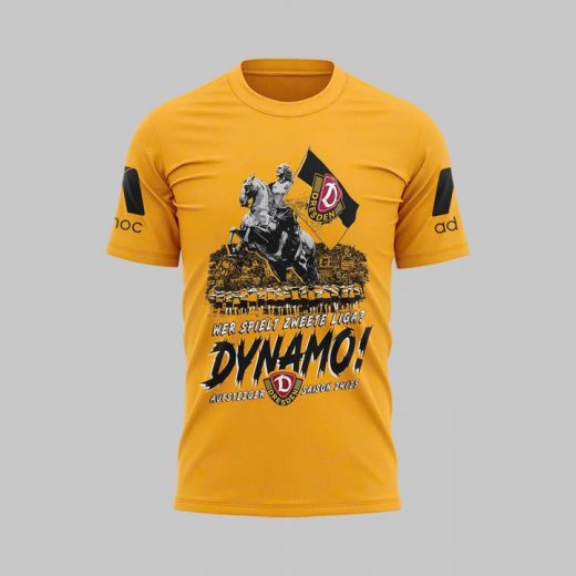 SG Dynamo Dresden Special Yellow Tee
