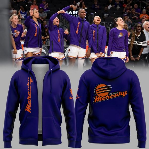 Phoenix Mercury Special New Uniform Zip Hoodie