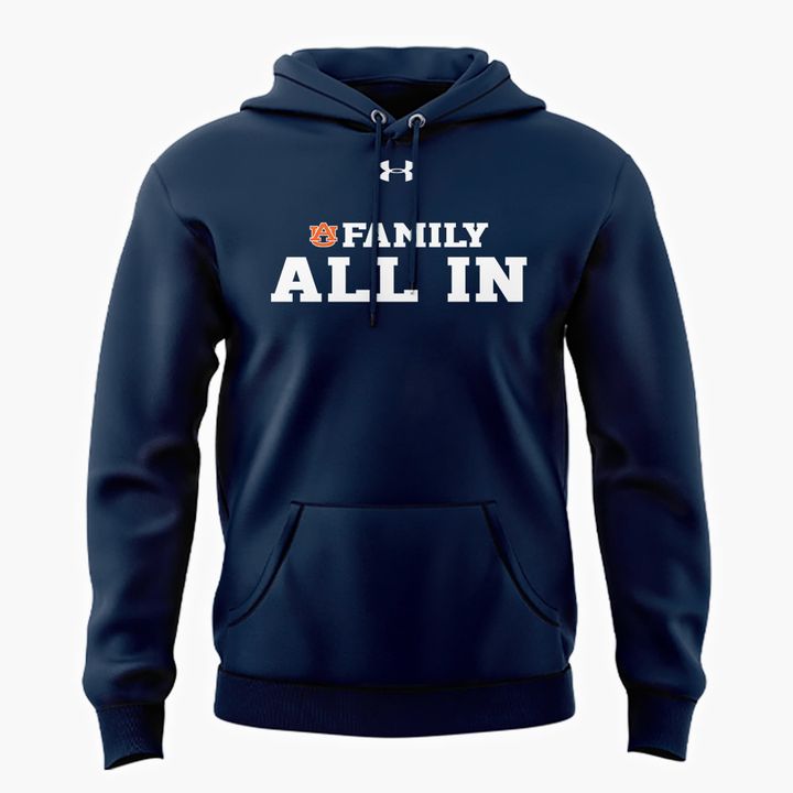 Auburn Tigers Cam Newton "Family All In" Special Hoodie Auburn Tigers Cam Newton "Family All In" Special Hoodie