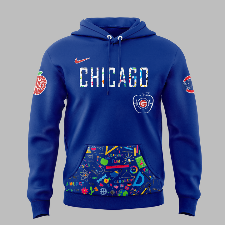 Chicago Cubs x Teacher Appreciation Night Special Edition Hoodie Chicago Cubs x Teacher Appreciation Night Special Edition Hoodie
