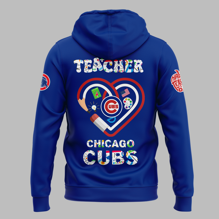 Chicago Cubs x Teacher Appreciation Night Special Edition Hoodie Chicago Cubs x Teacher Appreciation Night Special Edition Hoodie
