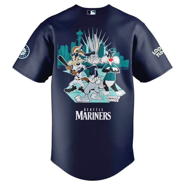 Seattle Mariners Looney Tunes Night Baseball Jersey Seattle Mariners Looney Tunes Night Baseball Jersey