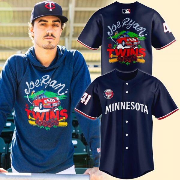 Minnesota Twins Joe Ryan x Homage x Grateful Dead Baseball Jersey