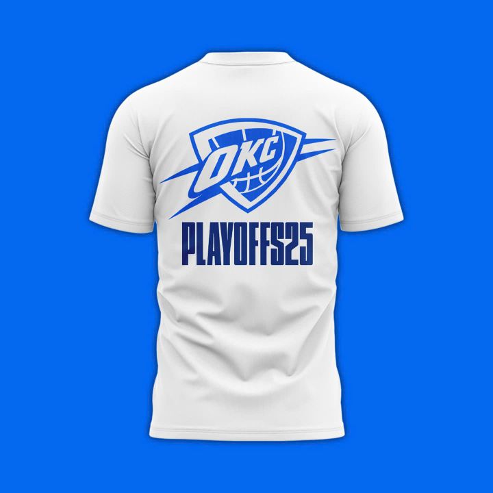 Oklahoma City Thunder Playoffs 2025 T-shirt Oklahoma City Thunder Playoffs 2025 T-shirt
