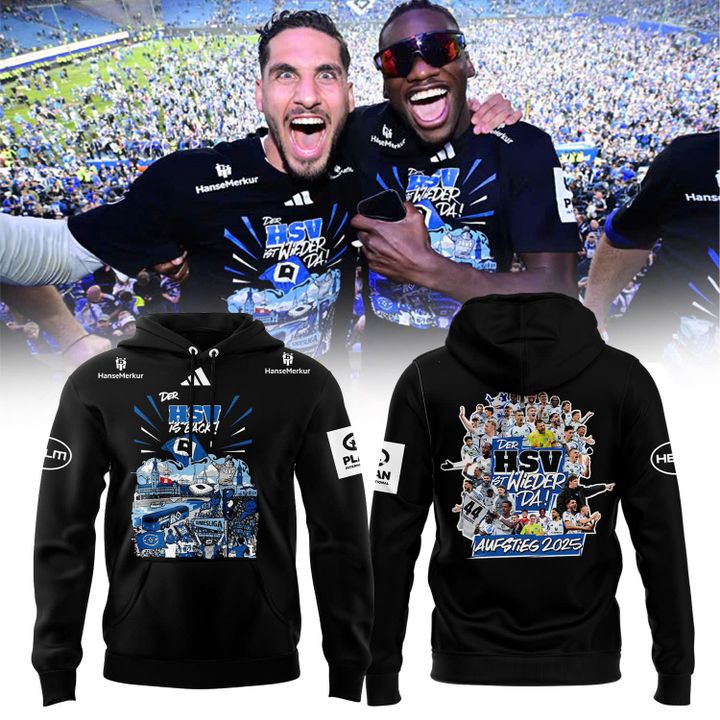 Hamburger SV Der HSV ist wieder da! Hoodie Hamburger SV Der HSV ist wieder da! Hoodie