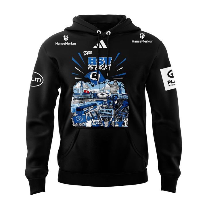 Hamburger SV Der HSV ist wieder da! Hoodie Hamburger SV Der HSV ist wieder da! Hoodie