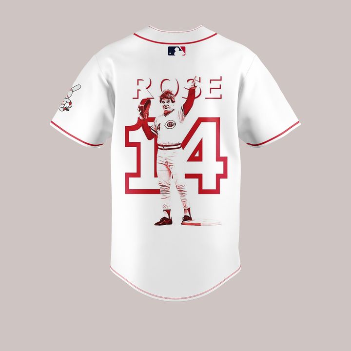 Cincinnati Reds X Pete Rose Night Limited Edition Jersey Cincinnati Reds X Pete Rose Night Limited Edition Jersey