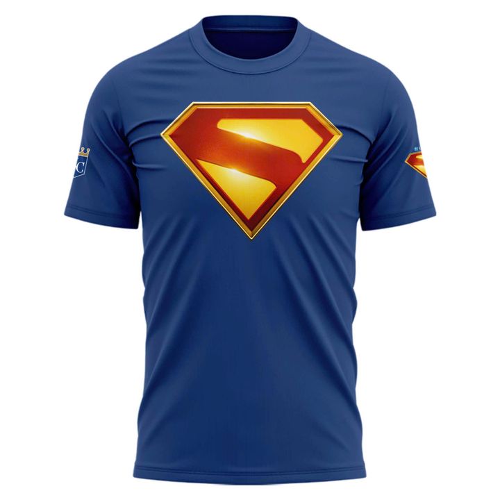 Kansas City Royals X Superman Night 2025 T-shirt Kansas City Royals X Superman Night 2025 T-shirt