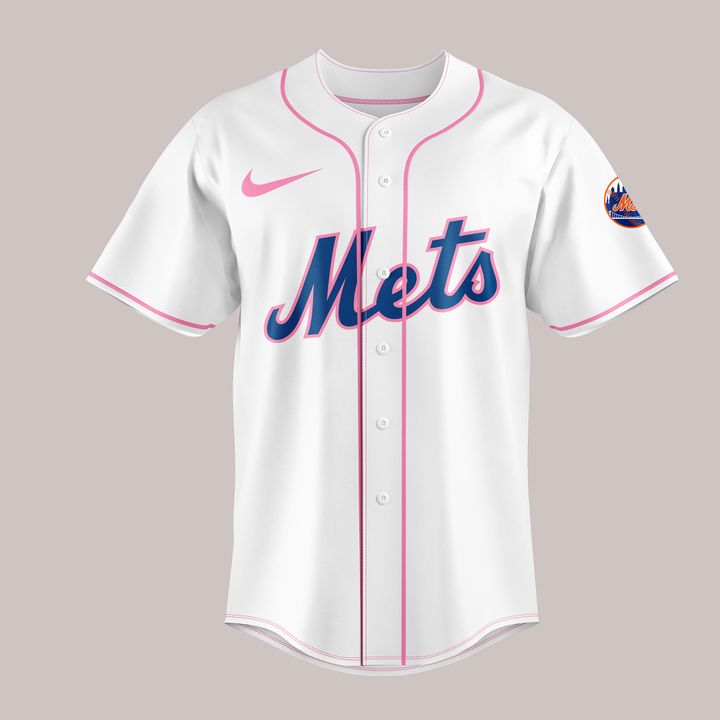 New York Mets x Blackpink 2025 World Tour Special White Baseball Jersey New York Mets x Blackpink 2025 World Tour Special White Baseball Jersey