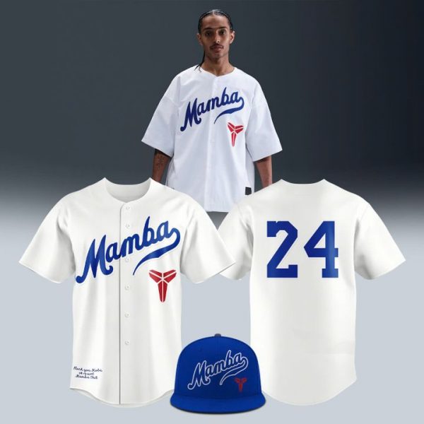 Los Angeles Dodgers Honors Kobe Special White Baseball Jersey