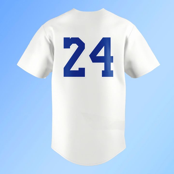 Los Angeles Dodgers Honors Kobe Special White Baseball Jersey Los Angeles Dodgers Honors Kobe Special White Baseball Jersey