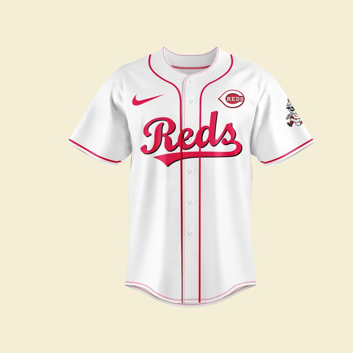Cincinnati Reds x Snoop Dogg Post-Game Concert White Jersey Cincinnati Reds x Snoop Dogg Post-Game Concert White Jersey