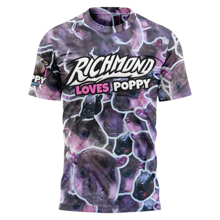 Richmond Flying Squirrels x Poppy Limited Edition Shirt Richmond Flying Squirrels x Poppy Limited Edition Shirt