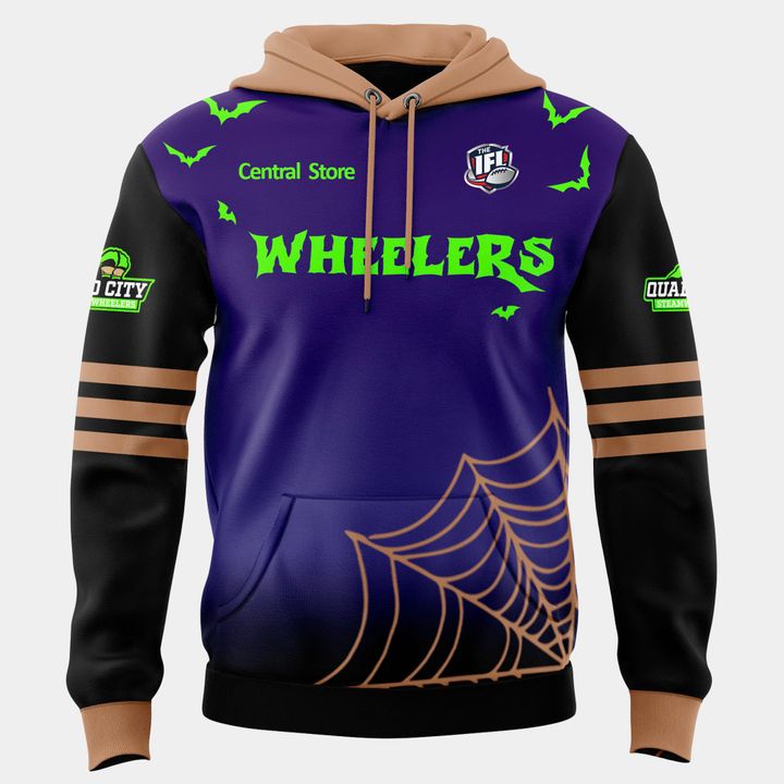 Quad City Steamwheelers Halloween Limited Edition Hoodie Set 2025 Quad City Steamwheelers Halloween Limited Edition Hoodie Set 2025