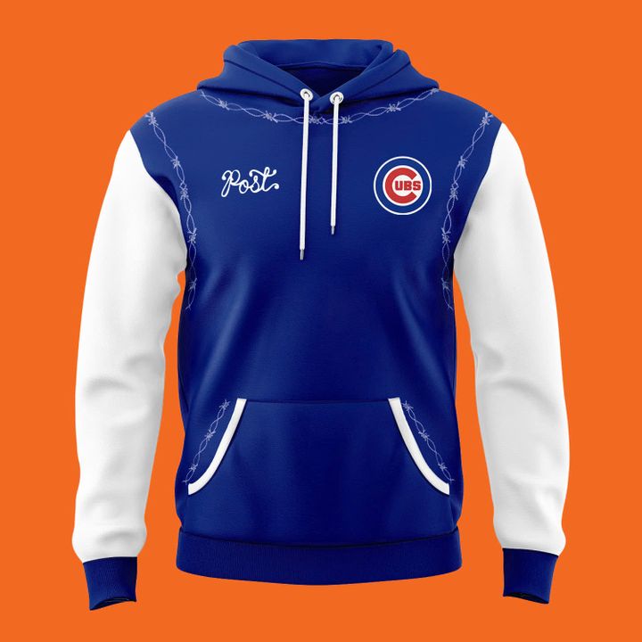 Chicago Cubs x 2025 Post Malone Wrigley Field Concert Hoodie Chicago Cubs x 2025 Post Malone Wrigley Field Concert Hoodie