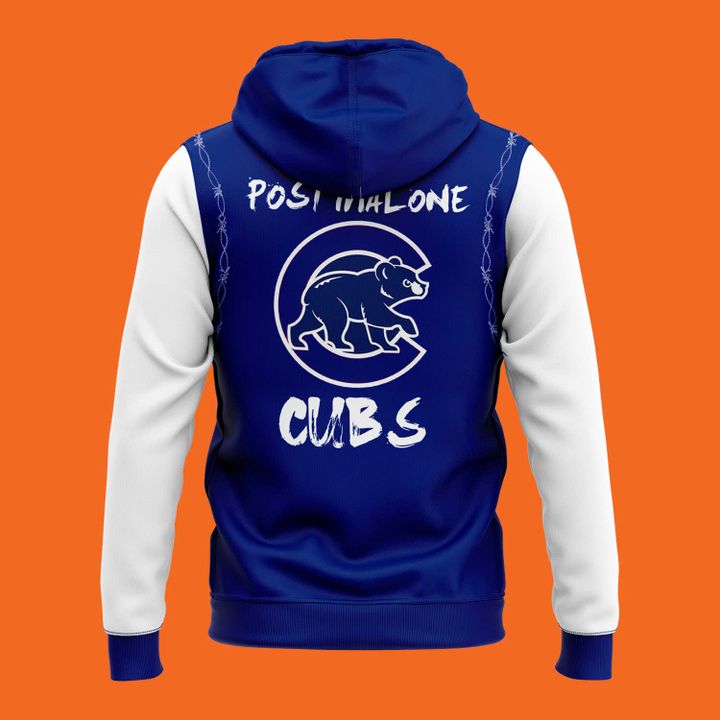 Chicago Cubs x 2025 Post Malone Wrigley Field Concert Hoodie Chicago Cubs x 2025 Post Malone Wrigley Field Concert Hoodie