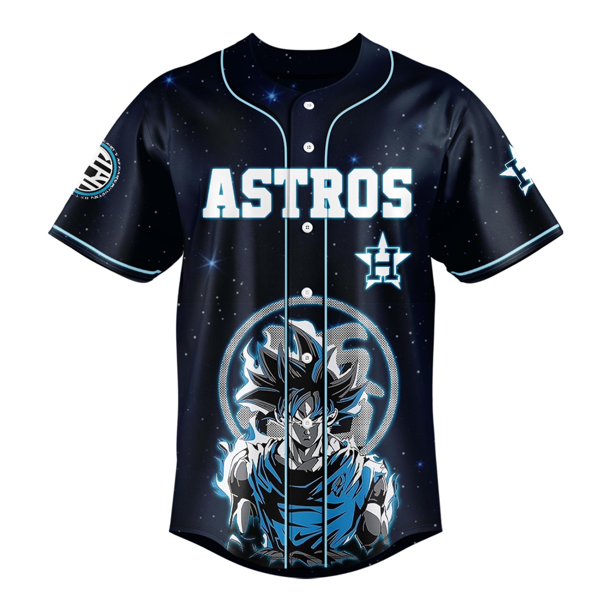Goku Ultra Instinct x Houston Astros 2025 Limit Break Jersey Goku Ultra Instinct x Houston Astros 2025 Limit Break Jersey